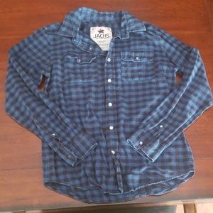 JACHS Checkered Button Down
